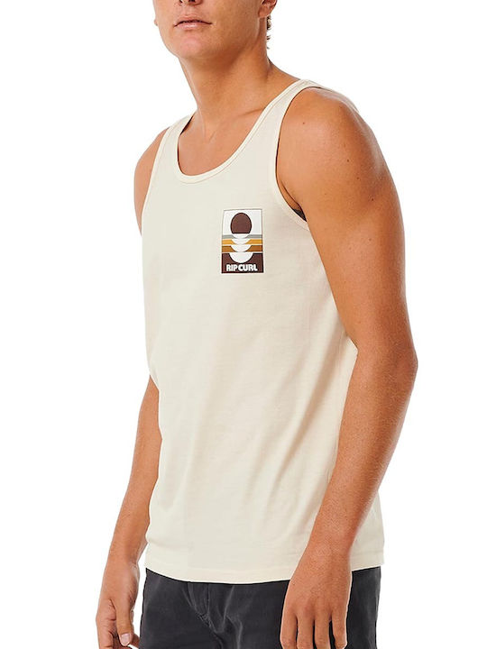 Rip Curl Men's Sleeveless Blouse Beige