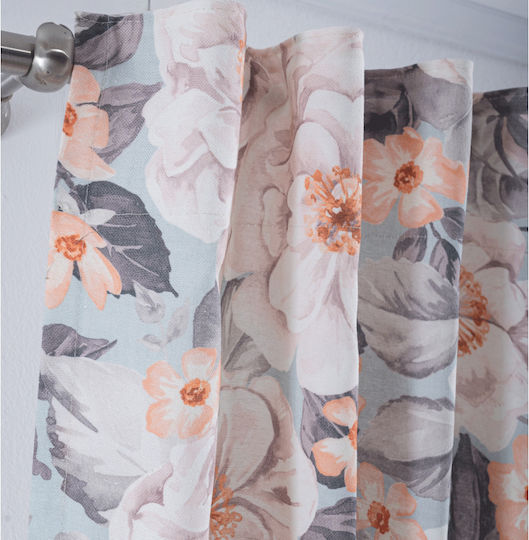 Teoran Curtain with Pencil Pleat Novelda 140x275cm