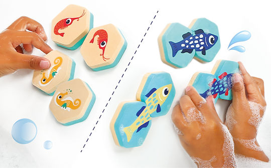 Ludi Memory Game Jigsaw Puzzle Bathroom Fish