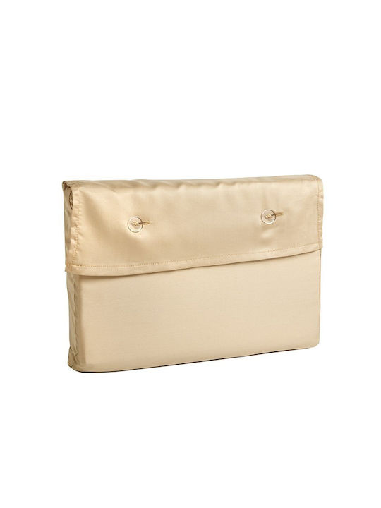Charisma Σεντόνι King Size με Λάστιχο 180x200+40εκ. Rich Gold