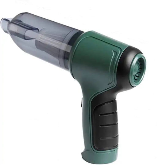 Aspirator De Mână Și Suflantă Pentru Mașini 2 În 1 Cu Cablu De Brichetă 12V 120W Verde