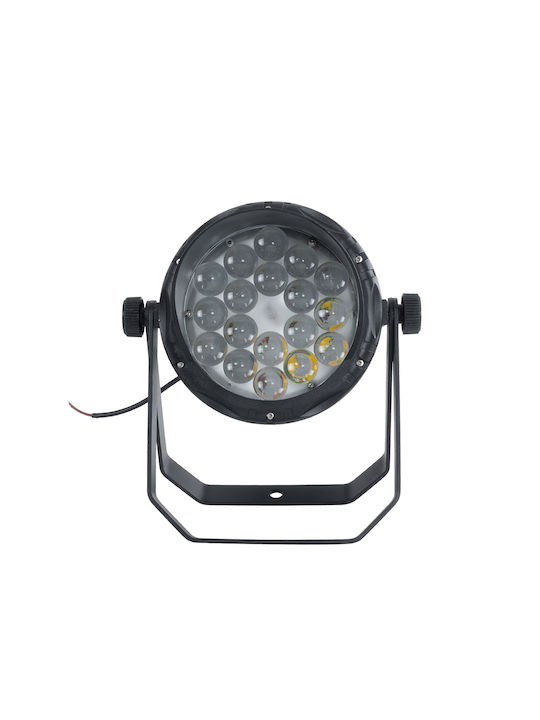 GloboStar Floodlight Outdoor Lighting LED Wall Washer 54W with Warm White Light IP67 White