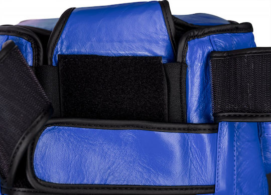 Top Ten IFMA Jarot Muay Boxhelm Erwachsene Offenes Gesicht Blau