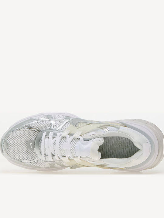 V2k Run Pentru Femei Chunky Adidasi Albi / Argintiu Metalic-Platinum Tint