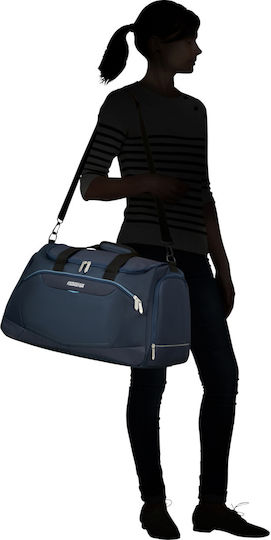 American Tourister Duffle Σακ Βουαγιάζ Navy Μπλε Υφασμάτινο