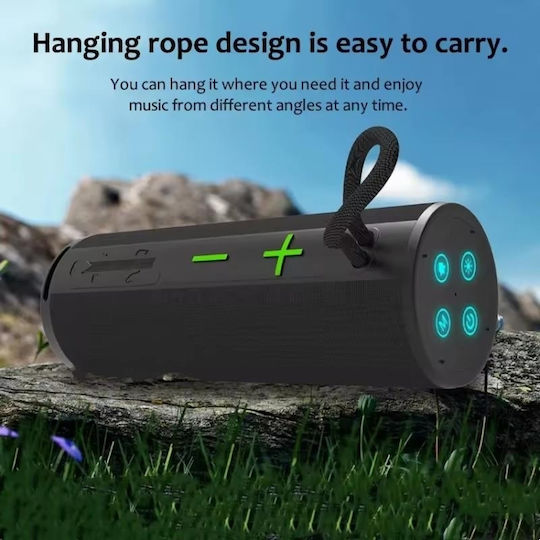 T&G Bluetooth Speaker 14W with Radio and Battery Life up to 4 hours Silver TG-421