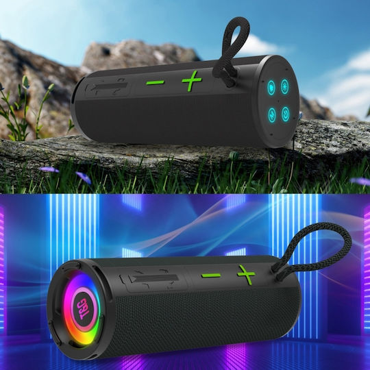 T&G Bluetooth Speaker 14W with Radio and Battery Life up to 4 hours Silver TG-421