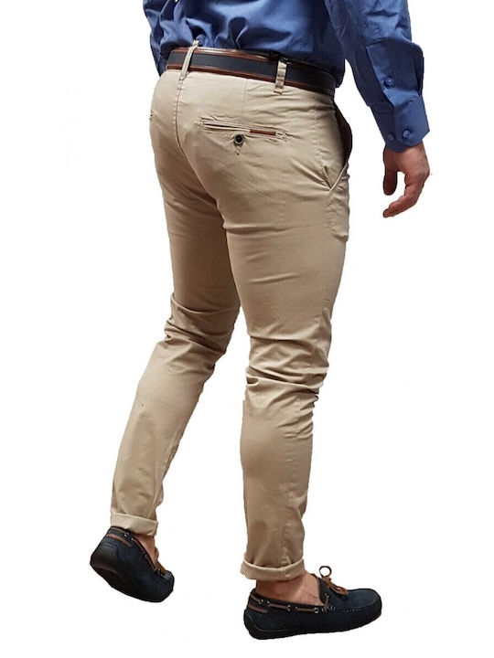 Brokers Jeans Παντελόνι Μπεζ