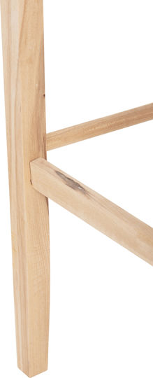 HomeMarkt Jhett Rahmen für Barhocker Hölzernes 5x39x104cm Beige