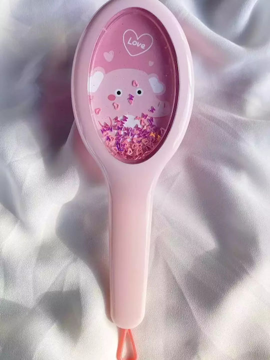Childrenland Παιδική Βούρτσα Ξεμπερδέματος Ροζ
