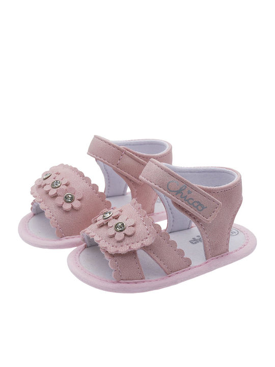 Chicco Βρεφικά Πέδιλα Αγκαλιάς Ροζ Nara