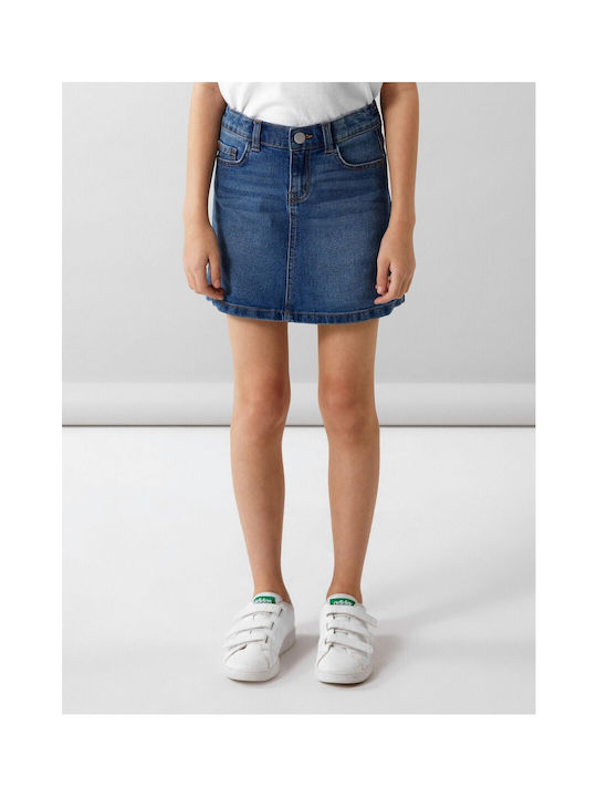 Kinder Jeansrock Blau