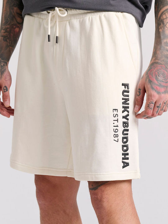 Men's Athletic Shorts White