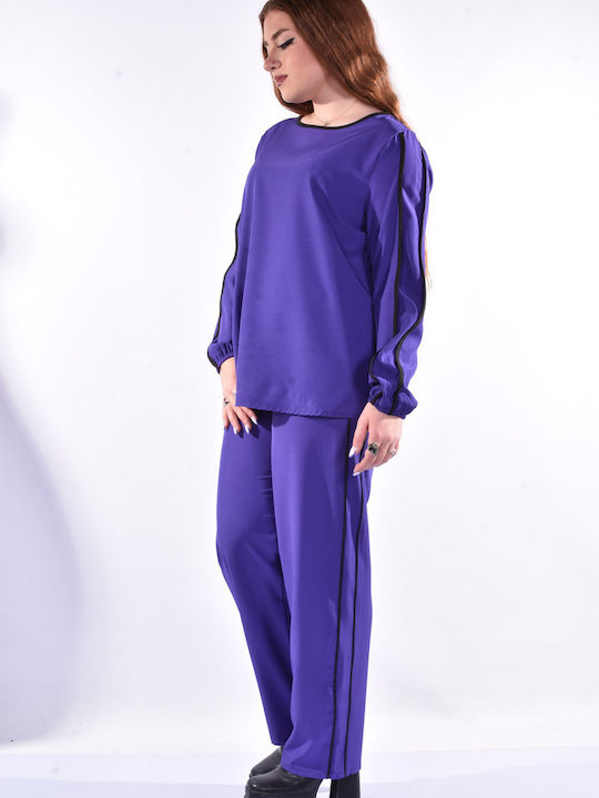 Damen Lila Hosen Garantie 7725