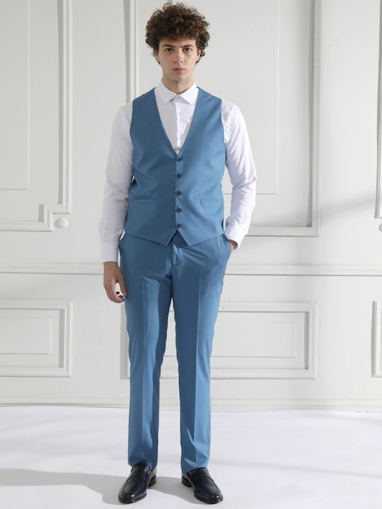 Costum Bărbați Albastru