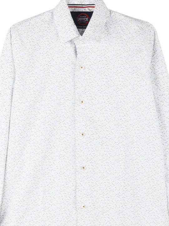 Kids Shirt Long Sleeve White Semicircle