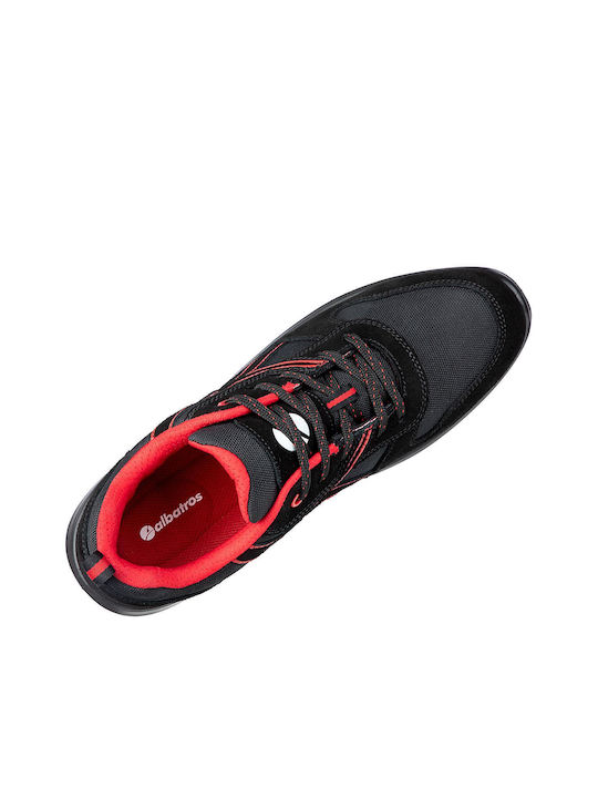Albatros Clifton St Waterproof Low Work Black O2 with Certification ESD