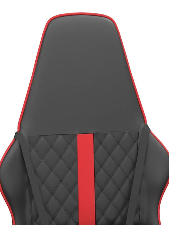 vidaXL 345558 Καρέκλα Gaming Δερματίνης Κόκκινη