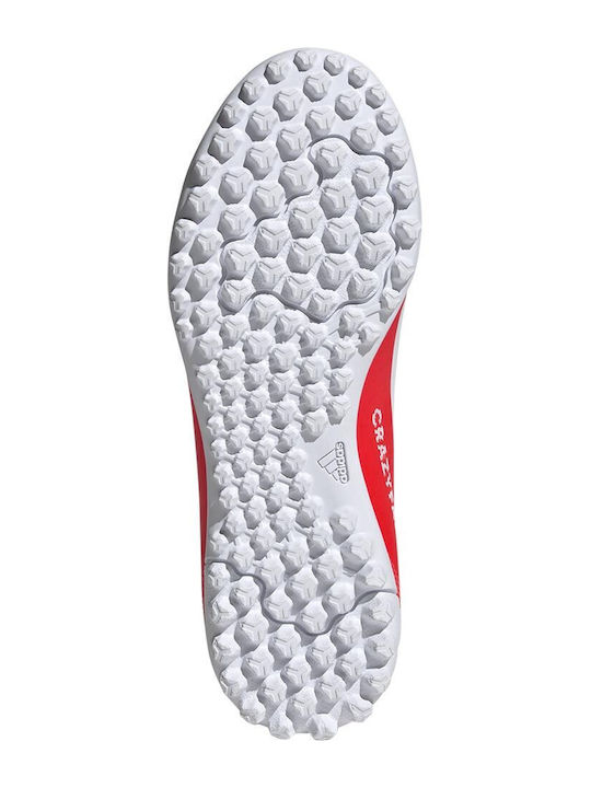 X Crazyfast Club Kids Turf Soccer Shoes Red