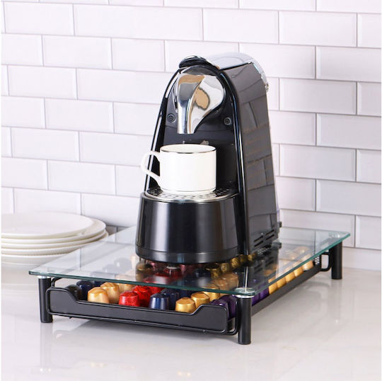 Cheffinger Чекмедже за капсули за 60 капсули Nespresso 6.5x6.5x6.5см CF-N02