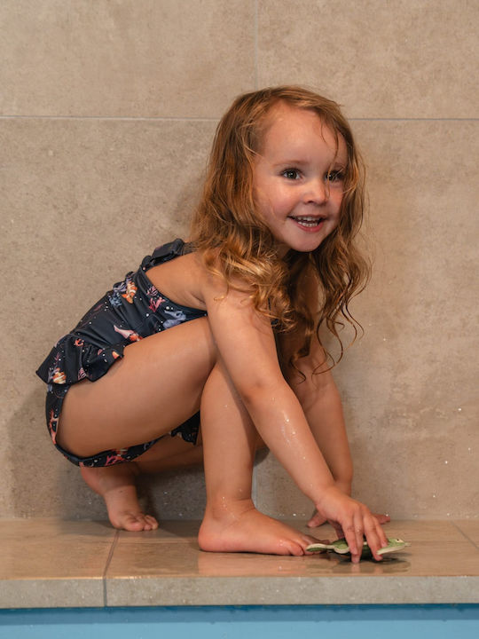 Filibabba Kids Swimwear One-Piece Rainbow Reef