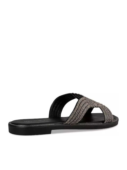 Envie Shoes Women's Flat Sandals E96-19076-34 Black E96-19076-34