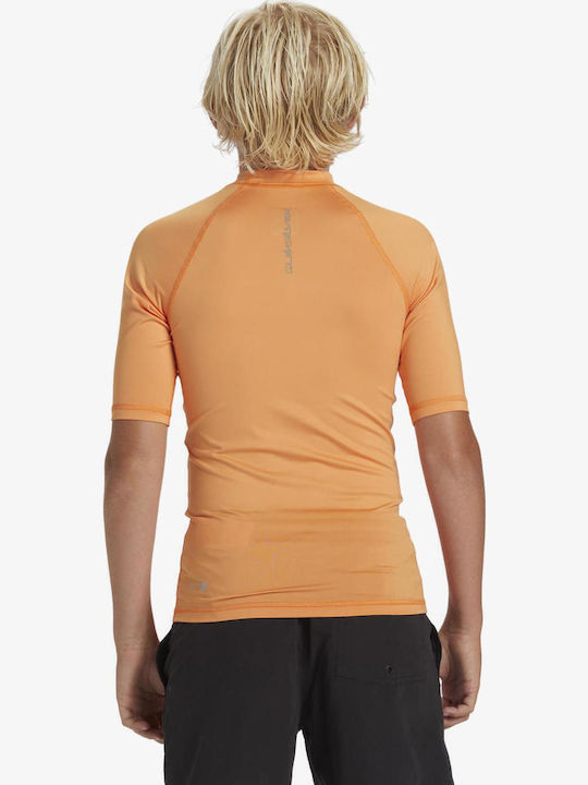 Quiksilver Everyday Kinder Badeanzug Rashguard Tangerine