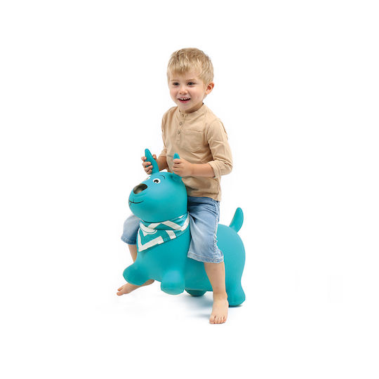 Ludi Hop Hop Dog Blue 47cm.