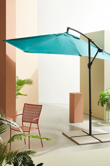 Bizzotto Βάση Ομπρέλας Τσιμεντένια Λευκά 100x100cm 4τμχ