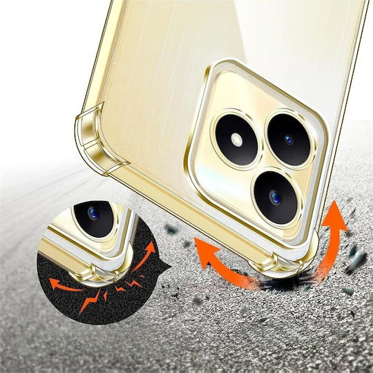 Erbord Back Cover Σιλικόνης Διάφανο (Realme Note 50)