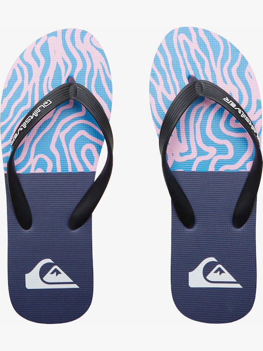 Molokai Art Men's Flip Flops Black AQYL101360 XKBM