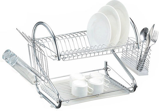 Cheffinger Scurgător De Chiuvetă Metalic Argintiu 43x26x39cm