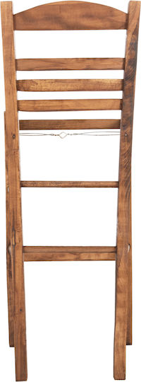 HomeMarkt Gadiel Rahmen Für Barhocker Hölzernes 40.5x39x104cm Beige