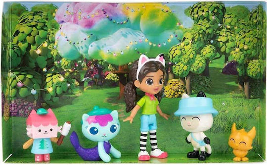 Spin Master Gabby's Dollhouse Gabby & Friends Camping Figure Set for Ages 3+