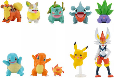 Jazwares Miniature Toy Battle Pokemon for 4+ Years