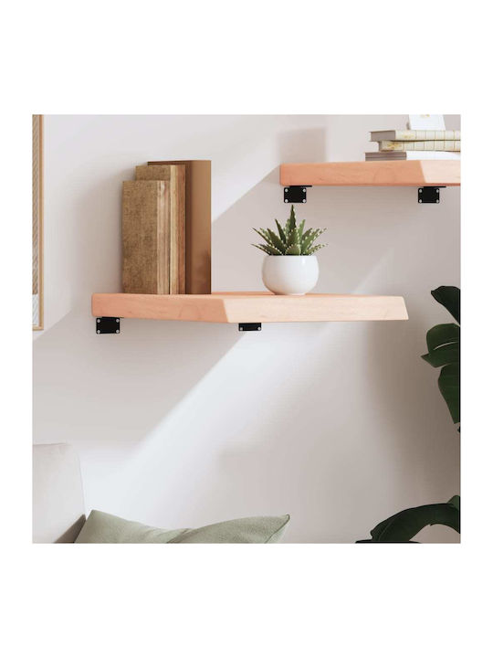 Shelf Wall Raw solid oak solid wood 40x60x2cm