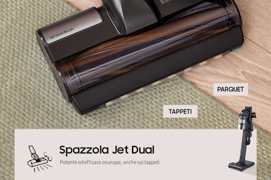 Samsung Jet95 Прахосмукачка Stick Черна
