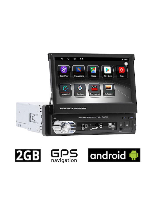 Car Radio 1 DIN Bluetooth USB