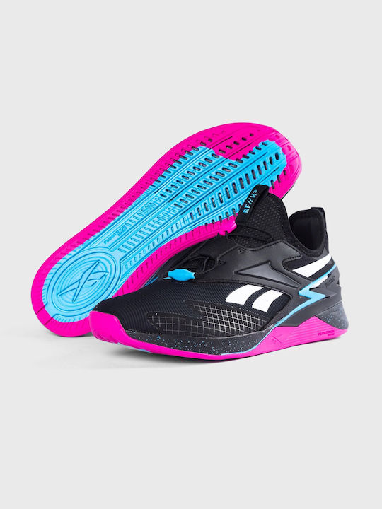 Reebok Nano X3 Froning Ανδρικά Αθλητικά Παπούτσια Crossfit Μαύρα