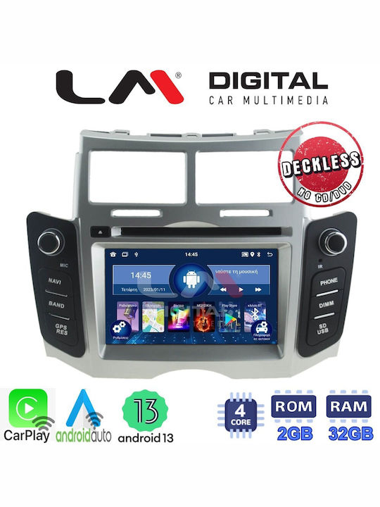 LM Digital Sistem Audio Auto pentru Toyota Yaris 2006 > 2011 (Bluetooth/USB/WiFi/GPS/Apple-Carplay/Android-Auto)