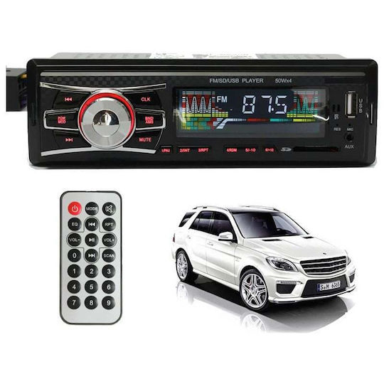 Radio Auto 1 DIN Bluetooth USB