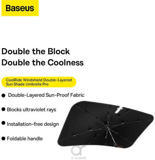 Baseus Umbrelă Parasolar Parbriz Auto Interior CoolRide 131x69cm