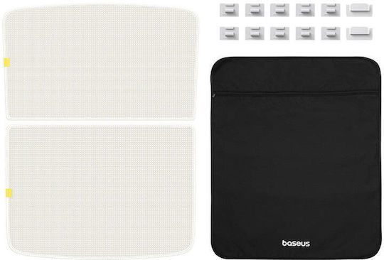 Baseus Internal Car Windshield Sunshade T-Space for Tesla Y Double Layer (White)