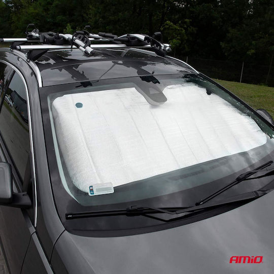 AMiO Interner Auto-Windschutzscheibenschutz mit Saugnapf 130x60cm