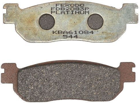 Ferodo Motorcycle Brake Pads Rear Platinum Pads Rear Yamaha X-Max 250/X-City/Majesty for Yamaha X-MAX / YZF 1000 / X-MAX 250 / X-CITY 250 / X-MAX 125 / XT / TW