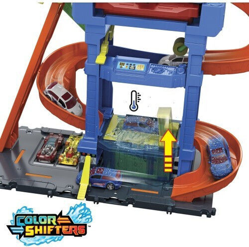 Hot Wheels Color Shifters Tunnel Twist Car Wash Πίστα 1:64 για 3+ Ετών