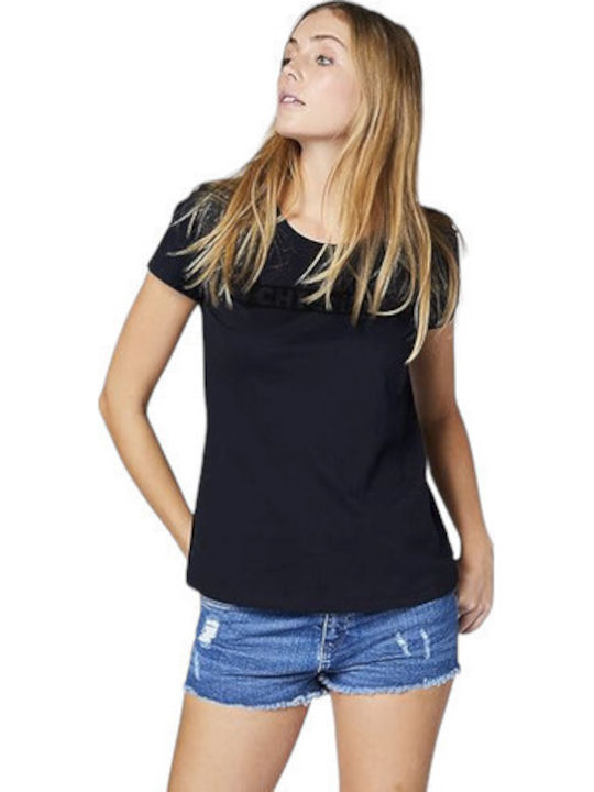 Damen T-Shirt Schwarz
