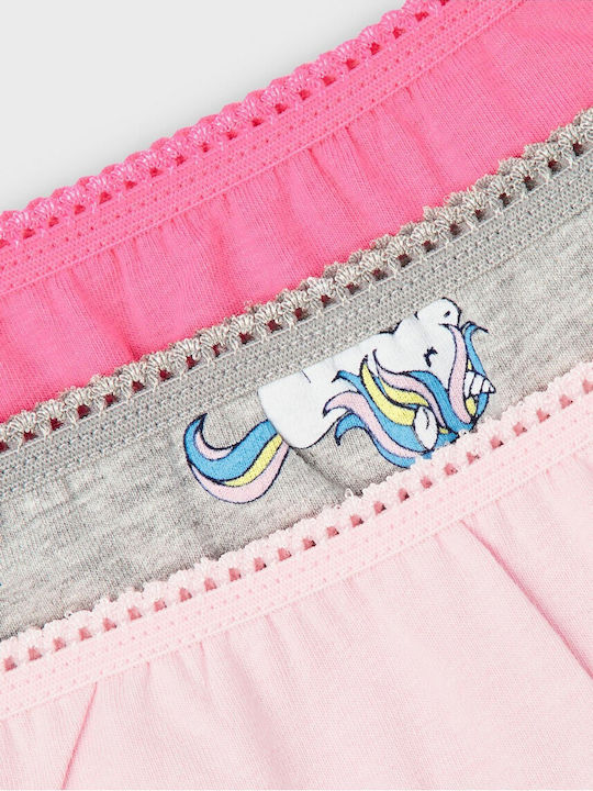 Name It Kids Underwear Set 3 Pieces Pink-Fuchsia