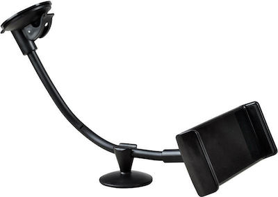 Tele Mobile Phone Holder and Tablet Car with Adjustable Hooks Black