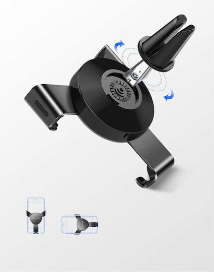 Ugreen Gravity Car Mobile Mount with Adjustable Hooks Gray